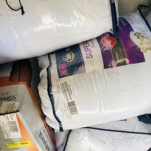 Mattress Toppers, Air Mattress, Pillows and more.